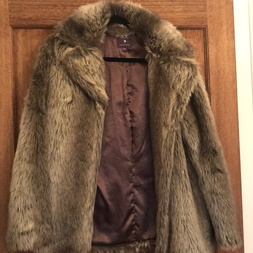 Faux Fur Coat